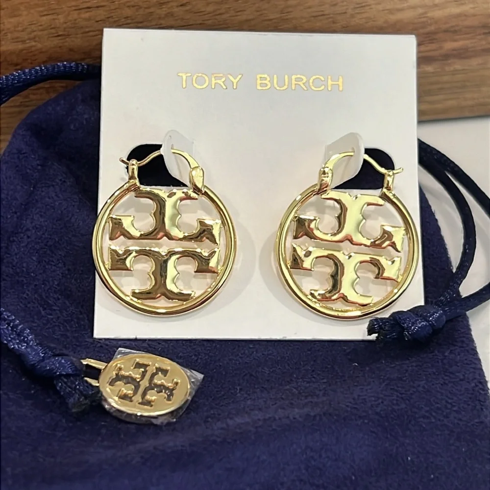 Tory Burch Miller Small Hoop.